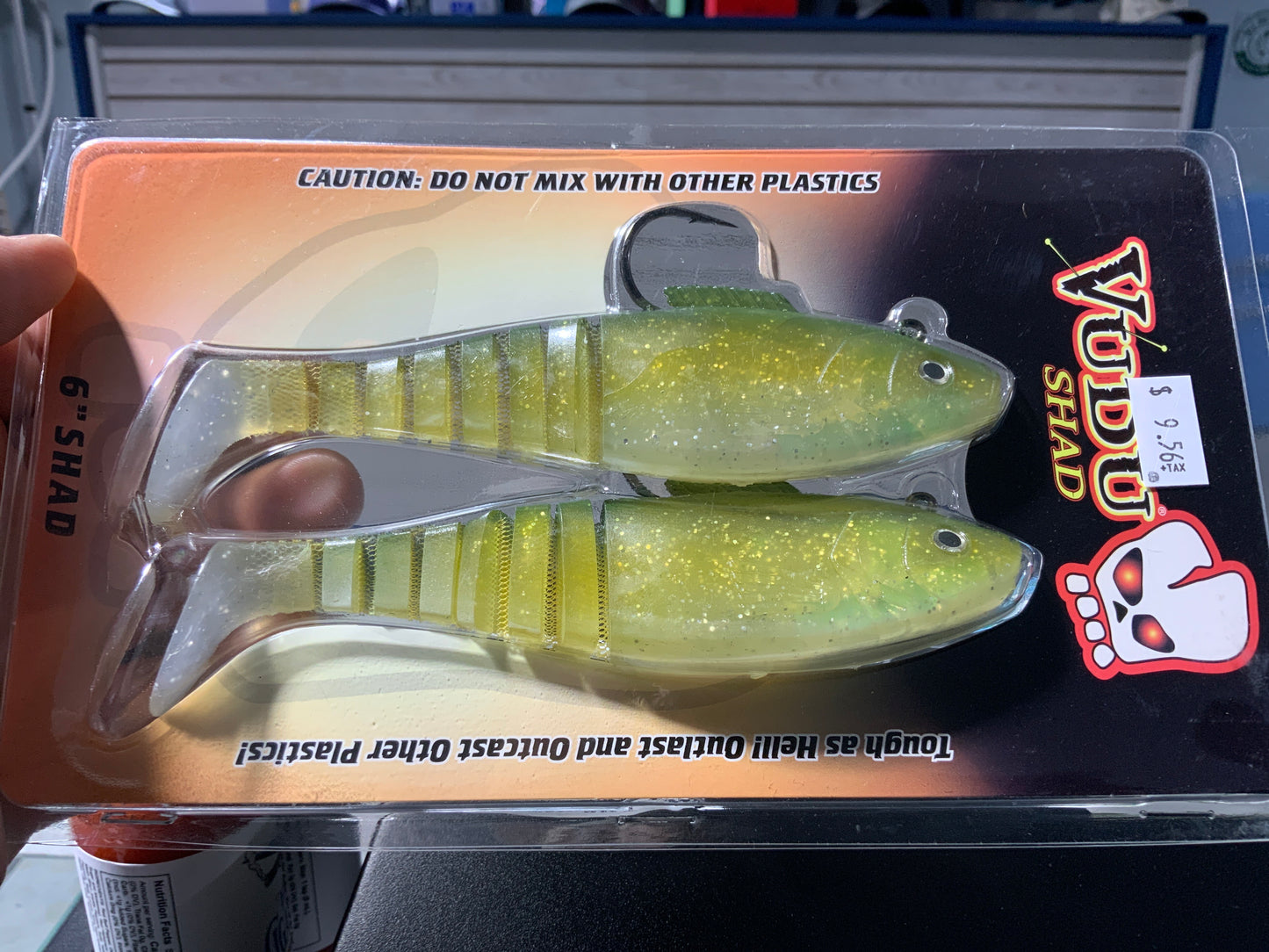 Vudu shad 6” greenback