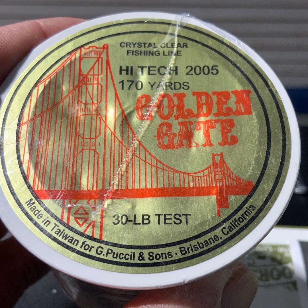 Golden gate high tech 2005 30 lb test