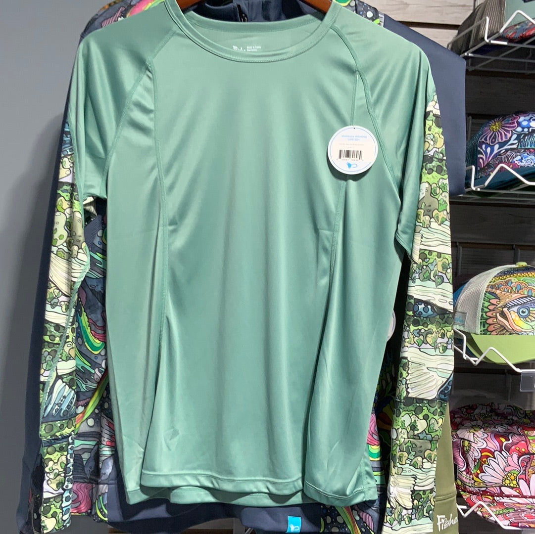 Free fly steel my heart backcast sun shirt S