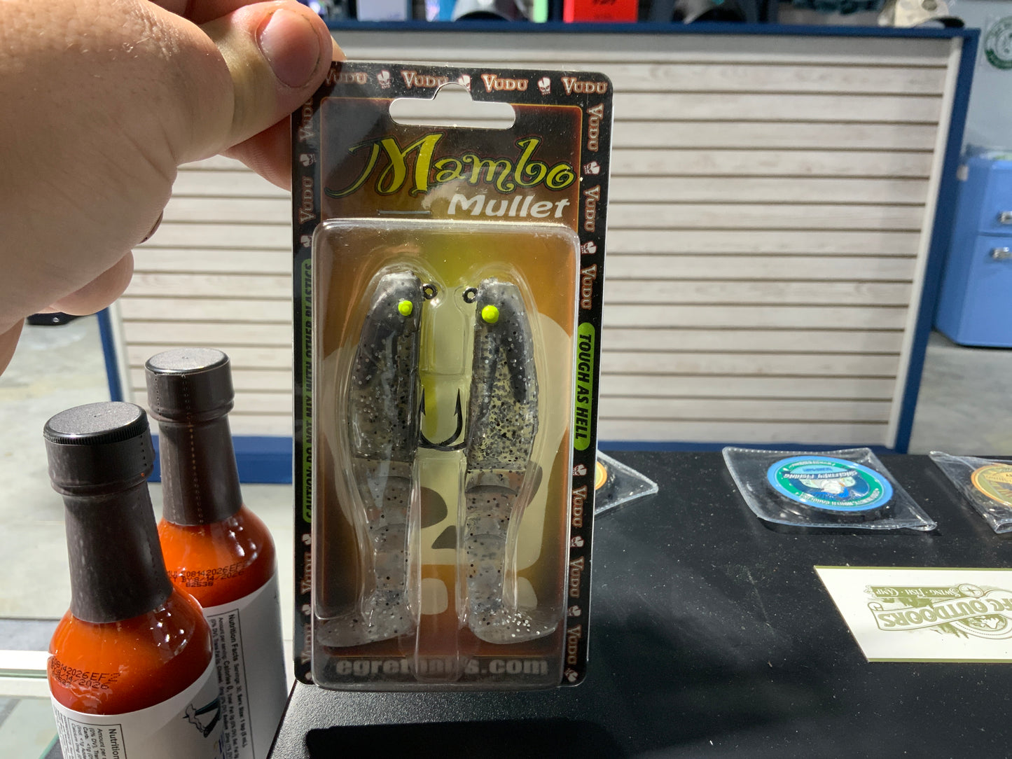 Vudu mambo mullet 3.5” silver/black back