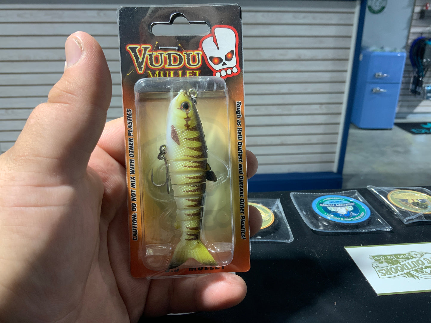 Vudu mullet 3.5” hi def gold croaker