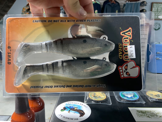 Vudu shad 6” E-VSH60-01-03