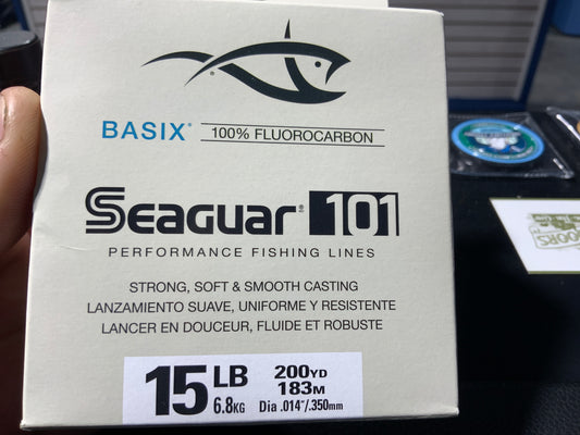 Seaguar 101 100% fluorocarbon 15LB 200yrds