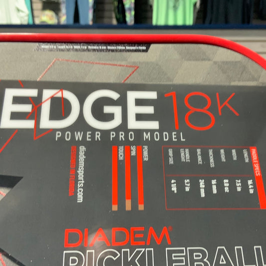 Diadem edge 18 K pickle ball racket