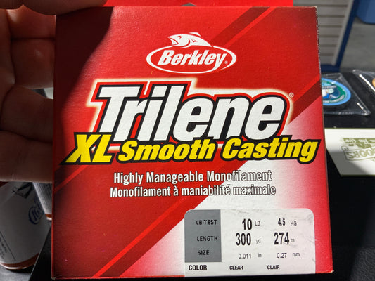 Berkley Trilene XL smooth casting 10LB mono 300yrds