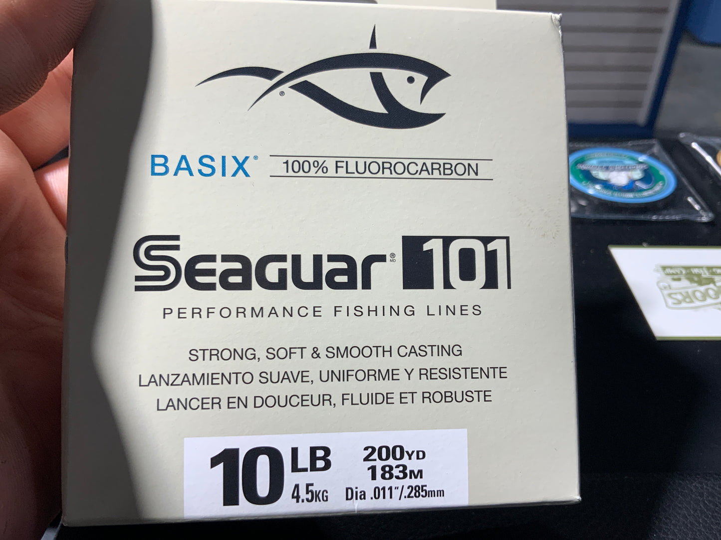 Seaguar 101 100% fluorocarbon 10LB 200yrds