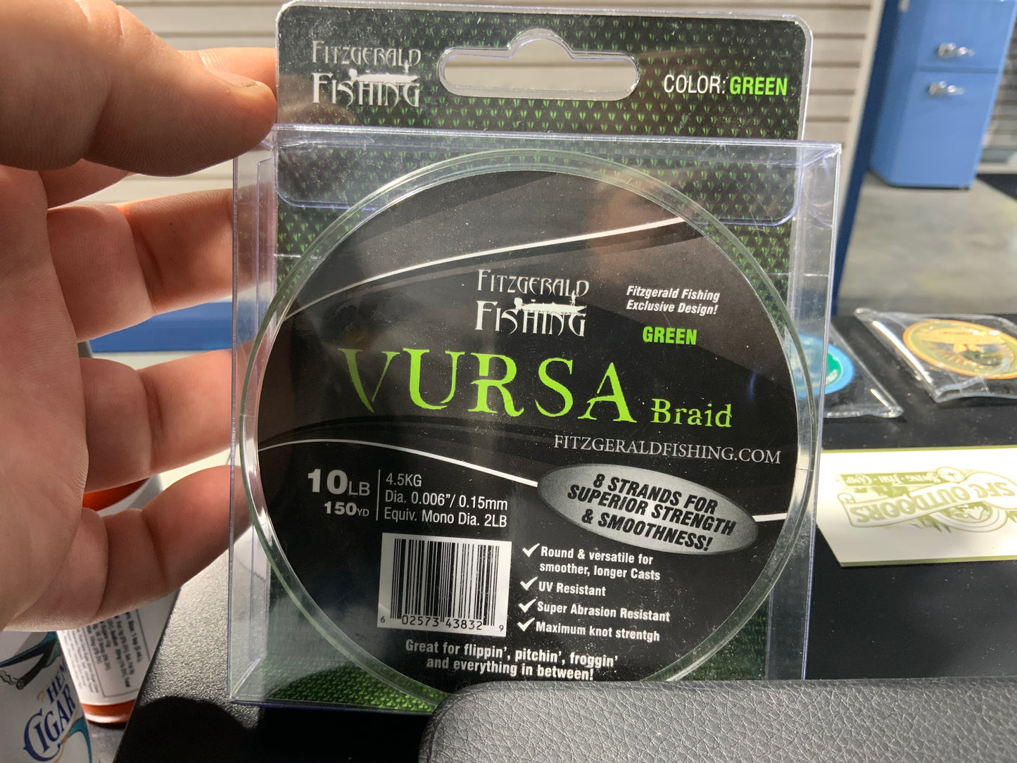 Vursa braid 10LB 150yrds