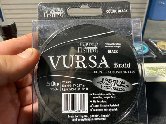 Vursa braid 50LB 150yrds