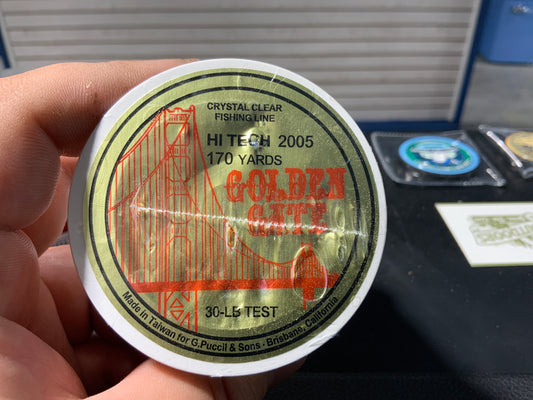 Golden gate mono 30LB  170yrds