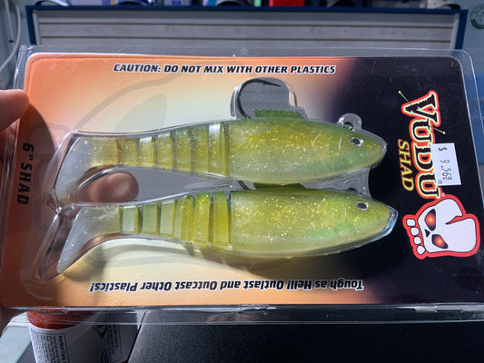 Vudu shad 6” greenback