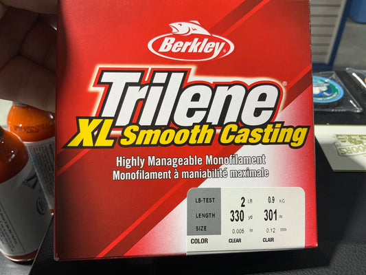 Berkly Trilene XL smooth casting 2LB mono 330yrds