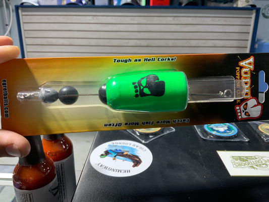 Vudu popping cork cone green