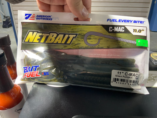 Netbait green pumpkin 11” 9pk