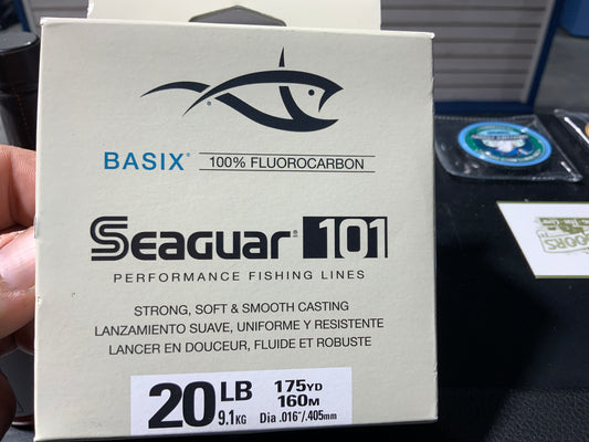 Seaguar 101 100% fluorocarbon 20LB 175yrds