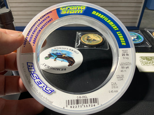 Grandslam monofilament leader 20LB 50yrds
