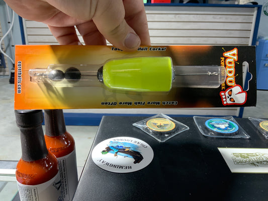 Vudu popping cork cone yellow