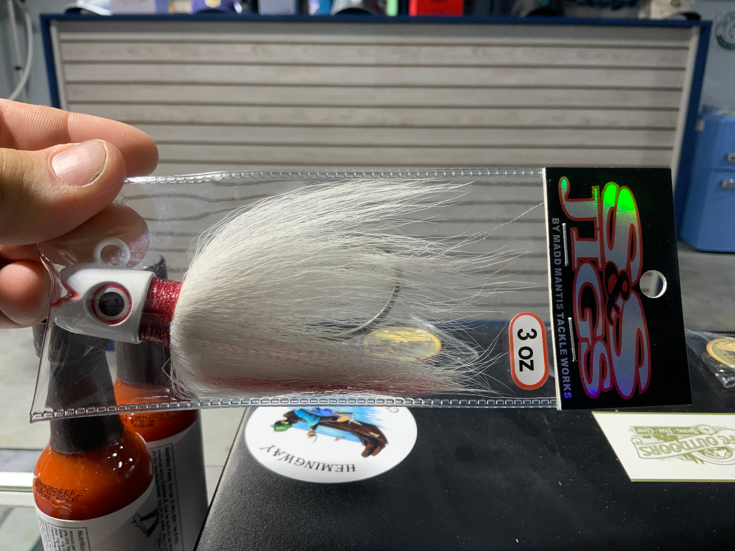 S&s jigs smiling bill white pearl