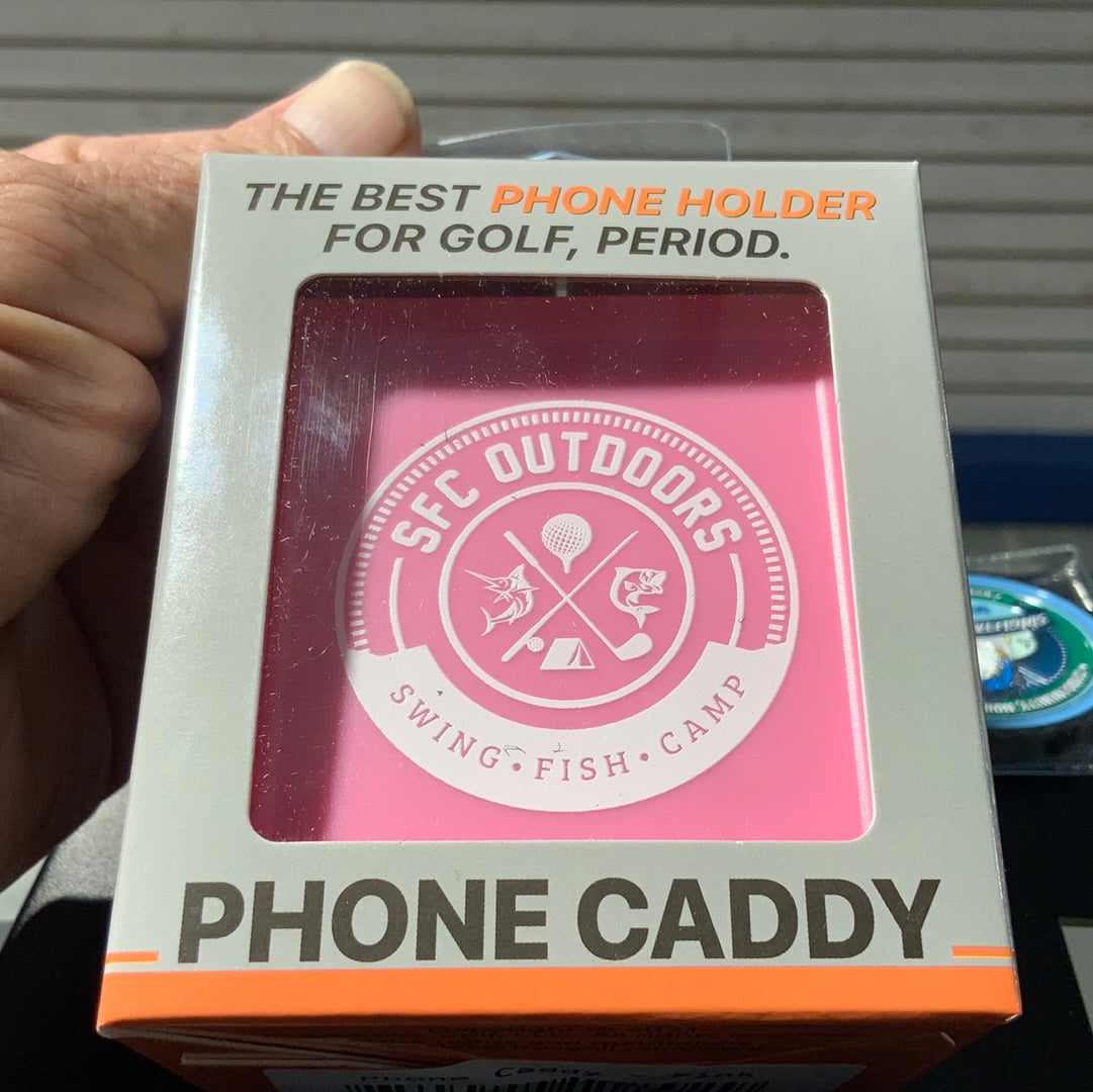 Desert fox phone caddy pink