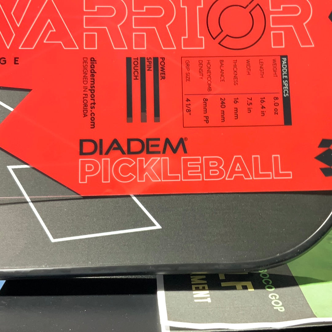 Diadem warrior pickle ball paddle