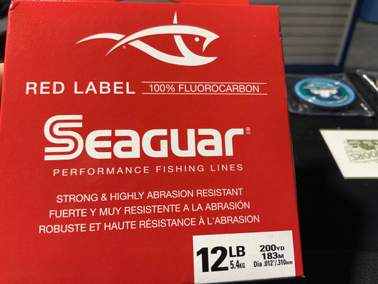 Seaguar 100% fluorocarbon 12LB 200yrds