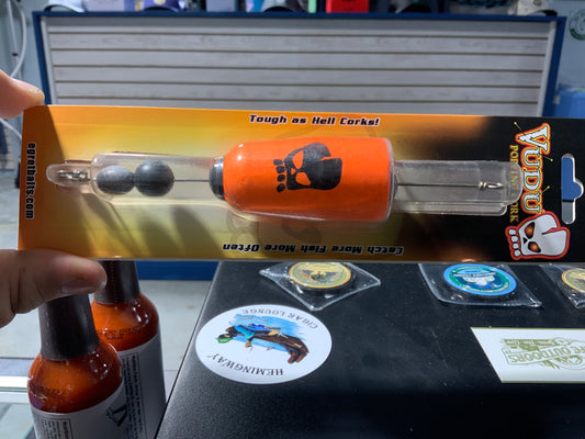 Vudu popping cork cone orange