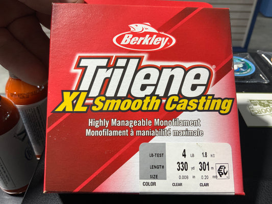 Berkley Trilene XL smooth casting 4LB mono 330yrds