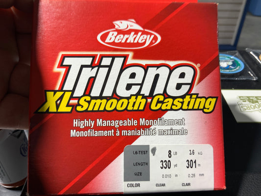 Berkley Trilene XL smooth casting 8LB mono 330yrds
