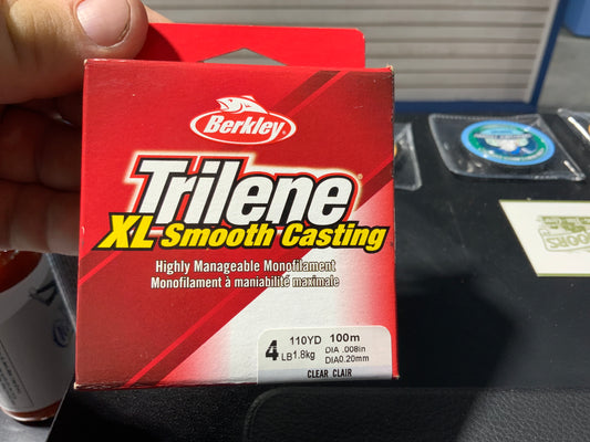 Berkley Trilene XL smooth casting 4LB mono 110yrds