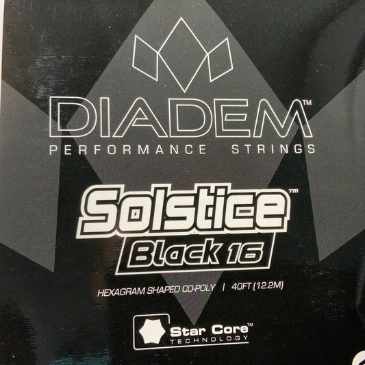 Diadem solstice black 16 performance strings