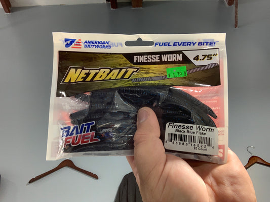 Netbait black blue flake