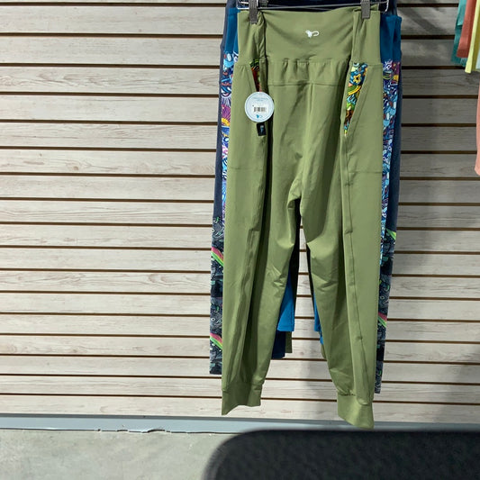 Fishe boho bass jogger pants XL