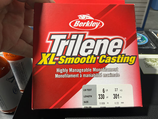 Berkley Trilene XL smooth casting 6LB mono 330yrds