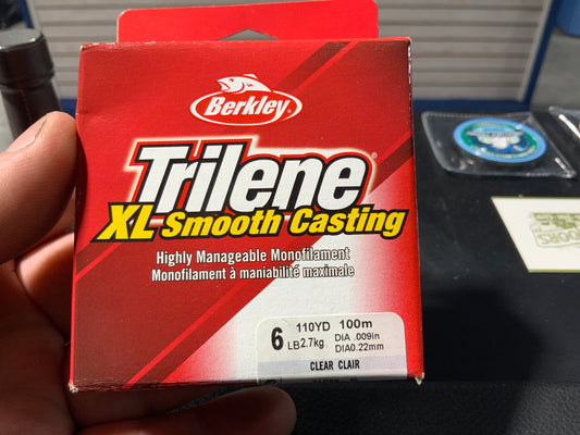 Berkley Trilene XL smooth casting 6LB 110yrds