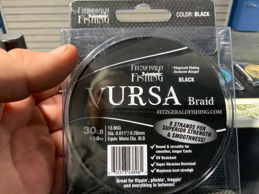 Vursa braid 30LB 150yrds