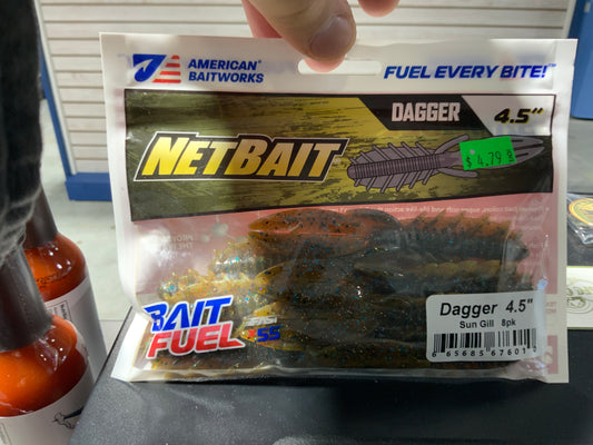 Netbait dagger 4.5” 8pk
