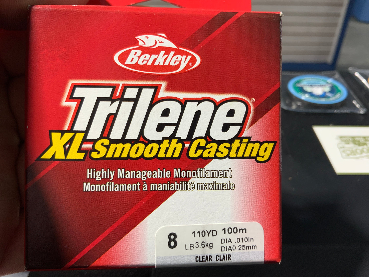 Berkley Trilene XL smooth casting 8LB mono 110yrds