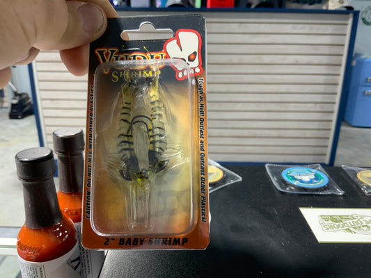 Vudu shrimp 2” gold