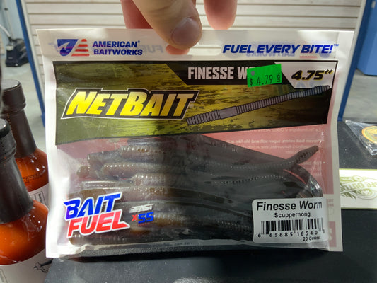 Netbait scuppernong 4.75” 20pk