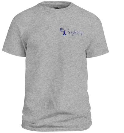 Short Sleeve T-Shirt - Grey - Singletary Fishing Co.