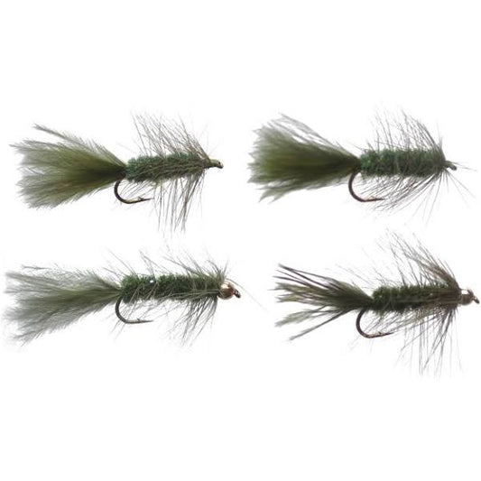 Olive Wooly Bugger Assortment Flies