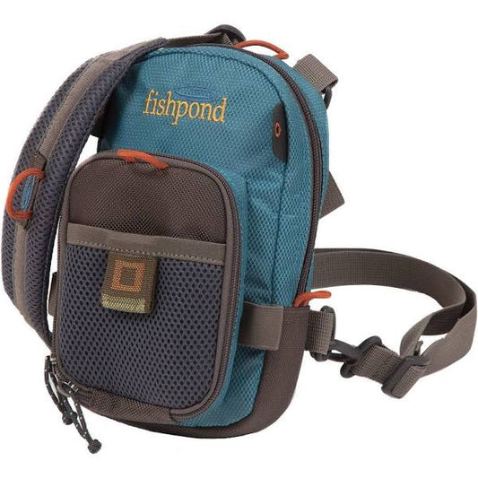 San Juan Vertical Chest Pack - Tidal Blue